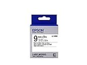 Epson Tape - Lk3wbn STD Blk/WHT 9/9