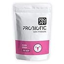 Projoy PCOS Shield Probiotic with Prebiotic for Hormonal Balance, Weight Management, and Fertility Support | Made for Women | 20B CFU | 1g Prebiotic | Vanilla | No Added Sugar (Month Pack)