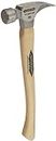 Stiletto Ti16MC Titanium 16-Ounce Milled Face Hammer with a Curved 18-Inch Hickory Handle