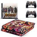 Elton Avengers Infinity War Super Hero Theme 3M Skin Sticker Cover for PS4 Console and Controllers [Video Game]