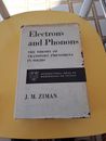ELECTRONS AND PHONONS:THE THEORY OF TRANSPORT PHENOMENA By J.M.Ziman fisica 1962