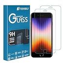 T Tersely [2 Pack] Screen Protector for Apple iPhone SE 3/2 (2022/2020 Edition) 8 7 6S 6 4.7-inch, Tempered Glass Screen Protector Film for iPhone SE3 /SE2