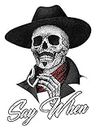 Say When Doc Holiday Sticker Decal Skeleton Skull Tombstone Quote 2 Pack Western 4-Inches Premium Quality Vinyl Sticker UV Protective Laminate PDS2146