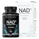HPN NAD+ Booster - Nicotinamide Riboside Alternative (NAD3) for Men & Women | Anti Aging NRF2 Activator, Superior to NADH - Natural Energy Supplement for Longevity & Cellular Health, 60 Veggie Pills