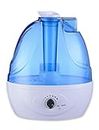 Lustrawear Cool Mist Humidifier (2.2L Water Tank) Quiet Ultrasonic Humidifiers for Bedroom & Large room - Adjustable -360 Rotation Nozzle, Auto-Shut Off, Humidifiers for Babies Nursery & Whole House