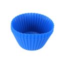 Fodere cupcake in silicone tazze da forno riutilizzabili stampi muffin per pasticceria 5 pz blu scuro