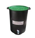 SAMPOORN HOME COMPOSTER- A PRODUCT OF SAMPOORN ZERO WASTE PRIVATE LIMITED is an Aerobic Composting Kit (One 35 Litre Compost Bin with Green Lid Without Accessories)