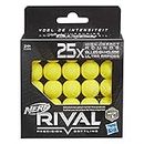 NERF Pack de 25 Bolas de Espuma Rival Oficiales, Color (Hasbro B1589FR6)