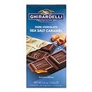Ghirardelli Chocolate Bar Dark Chocolate With Sea Salt Caramel 100g