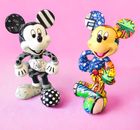 Disney By Britto Enesco 4020811 Mickey Mouse Color + Black & White Figurines
