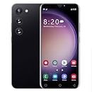 PrzSay Cheap Smartphone, 5.0" IPS Display, Android 9.0, Dual SIM, Dual Cameras, 1GB RAM+16GB ROM (Expandable to 128GB), Support: WiFi/Face ID/GPS 3G Mobile Phone (S23+ Black)
