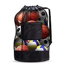 DoGeek Soccer Ball Bag Durable Mesh Drawstring Ball Bag Gym Sports Equipment Bag for Holding Basketball, Volleyball, Baseball, Swimming Gear