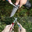 3in1 Pocket Diamond Grit Knife Sharpen Pen-File Hook Hunting Fish Saw Hook Tool