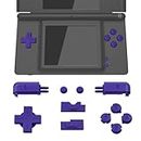 eXtremeRate Purple Replacement Full Set Buttons for Nintendo DS Lite Handheld Console, Custom D-pad A B X Y Start Select R L Power Volume Keys for Nintendo DS Lite NDSL - Console NOT Included