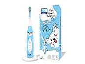 STIM Sonic Kids Electric Toothbrush | Soft Bristles | Replaceable Heads Included | 2 Minute Smart Timer | 45 Days Battery Life | 3 Brushing Modes (Pink)
