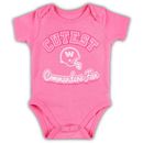 Girls Newborn & Infant Pink Washington Commanders Cutest Fan Bodysuit