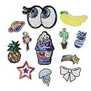 Patchs En Tissu Coudre Et Broderie Bead Embroidery Sequin Embroidery Luggage Decoration Clothing Hole Repair Cloth Patch Embroidery Clothing Bags Shoes And Hats Accessories Eyes Bead Embroidery Sequi