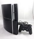 Consola Sony PlayStation 3 40 GB negra PS3 + controlador original - USADA