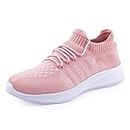 Kraasa Casual Sneakers for Women | Latest Trend Casual Shoes, Walking Shoes for Women Peach UK 7