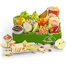 A Gift Inside Perfect Pairings Deluxe Fruit, Cheese and Gourmet Box