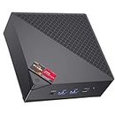 ACEMAGICIAN Mini Gaming PC AM06Pro, AMD Ryzen 7 5700U (up to 4.3GHz) Desktop Computer, 32GB RAM 512GB SSD, 2.5G Ethernet Port, Support Triple 4K 60Hz Display for Daily Use, Business, Gaming