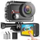 4K 60fps Action Camera 20MP EIS Anti-shake for journey, Sports,Swimming,Go Pro
