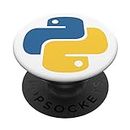 Official Python Logo for Developers PopSockets Swappable PopGrip