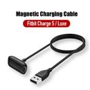 For Fitbit Charge 5 Luxe Watch USB Charger Cable Accessories Adapter