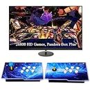 IDYNIREL 3D Pandora Box 60S Arcade Games Console, 26800 Games Installed Arcade Games Machine, 1280x720 Full HD, Search/Save/Hide/Pause Games, Favorite List, Two Separated Joysticks,1-4 Players……