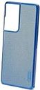 Nillkin Case for Samsung Galaxy S21 Ultra S 21 Ultra (6.8" Inch) Super Frosted Hard Back Cover PC Peacock Blue Color