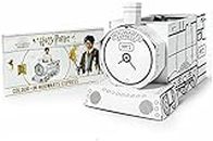Hunter Price Kids 3D Cardboard Craft Colouring Harry Potter Colour In Hogwarts Express Train (Mini Express Train), White