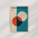 Bauhaus Herrenmode Exhibition (1923) Premium Wall Art Poster Print - Modernism