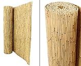 bambus-discount.com Natte en roseau de qualité supérieure - 120 x 600 cm - Brise-vue - 1,2 m x 6 m - Fabriqué dans l'UE