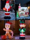 Outdoor Christmas Decorations Inflatable Elf, Santa, Snowman, Gingerbread House