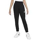 Nike G NSW Club FLC Pant LBR Pants, Black/White, S Girls