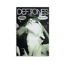 Deftones Album Vintage Poster Rock Band Poster for Room Aesthetic Canvas Wall Art Bedroom Decor 12x18inch(30x45cm)