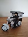 See's Candies Motorcycle and Delivery Sidecar with Rider