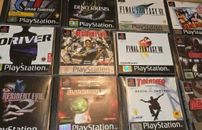 Sony Playstation 1 PS1  Spiele  Auswahl Resident Evil Tekken Driver Gran Turismo