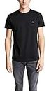 Lacoste Men's Short Sleeve Crewneck Pima Cotton Jersey T-Shirt, Black, Large