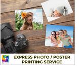 Photo Poster Retro Style Print Printing Service Personalised Buy 2 Get 1 Free