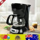 600ML Electric Coffee Maker Machine Automatic Drip Filter Espresso Tea AU Plug