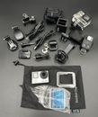 GoPro HERO4 Action Camera - Silver with accessories, working