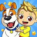Vlad and Niki Pet Salon Games for baby toddlers kids boys girls 1,2,3,4,5,6,7,8,9,10,11,12 years old Racing Car Bike and monster truck learning brain puzzle superheroes fun app