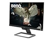 BenQ EW2480 60,45cm (23.8 Zoll) Full HD Entertainment Monitor 1920 x 1080,IPS-Panel,HDRi,HDMI,Lautsprecher, Schwarz,Grau