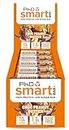 PHD Smart Bars - Pack de barritas altas en proteínas, bajas en carbohidratos, con delicioso sabor chocolate y crema de cacahuete, 24 x 32g