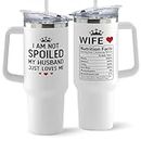 Gifts for Wife - Wife Gifts, Gifts for Her - Wedding Anniversary for Wife, Wife Birthday Gift Ideas, Mothers Day Gifts for Wife, Valentines Gifts for Her - I Love You Gifts for Her - 40 Oz Tumbler