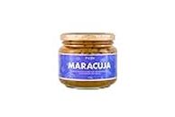 Maracuja mit Honig für die Zubereitung von heißen und kalten Getränken und Speisen. Fruchtprodukt mit exotischem Geschmack, Vitaminen, Antioxidantien, unterstützt die Immunität, 550 g