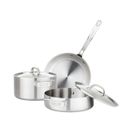 Viking Professional 5Ply 5Piece Starter Set of 2 Pans Stockpot and 2 Lids