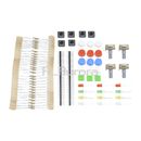 Electronic Parts Pack KIT for ARDUINO Component Resistors Switch Button