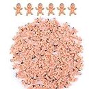 300Pcs 1 Inch Mini Plastic Babies, used for ice baby shower games, Party Supplies Cake Decorations(Latin colour)